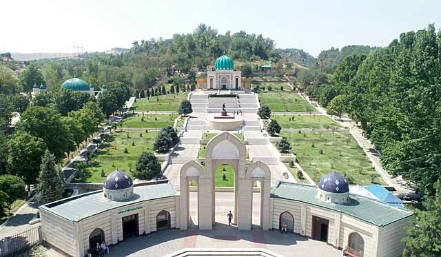 Vue d'Andijan, Ouzbékistan