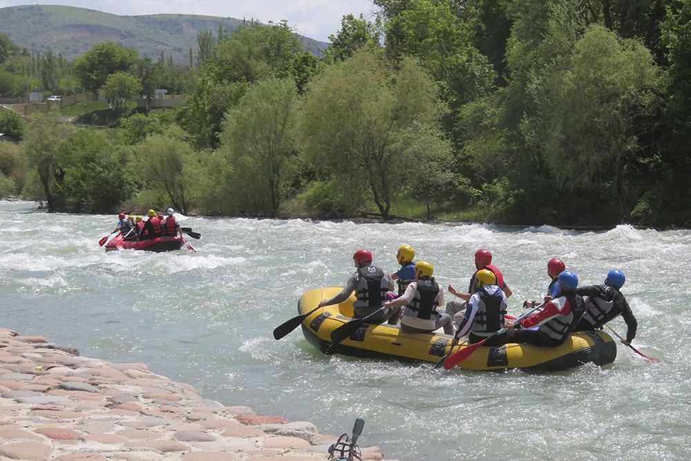 Rafting en Ouzbékistan