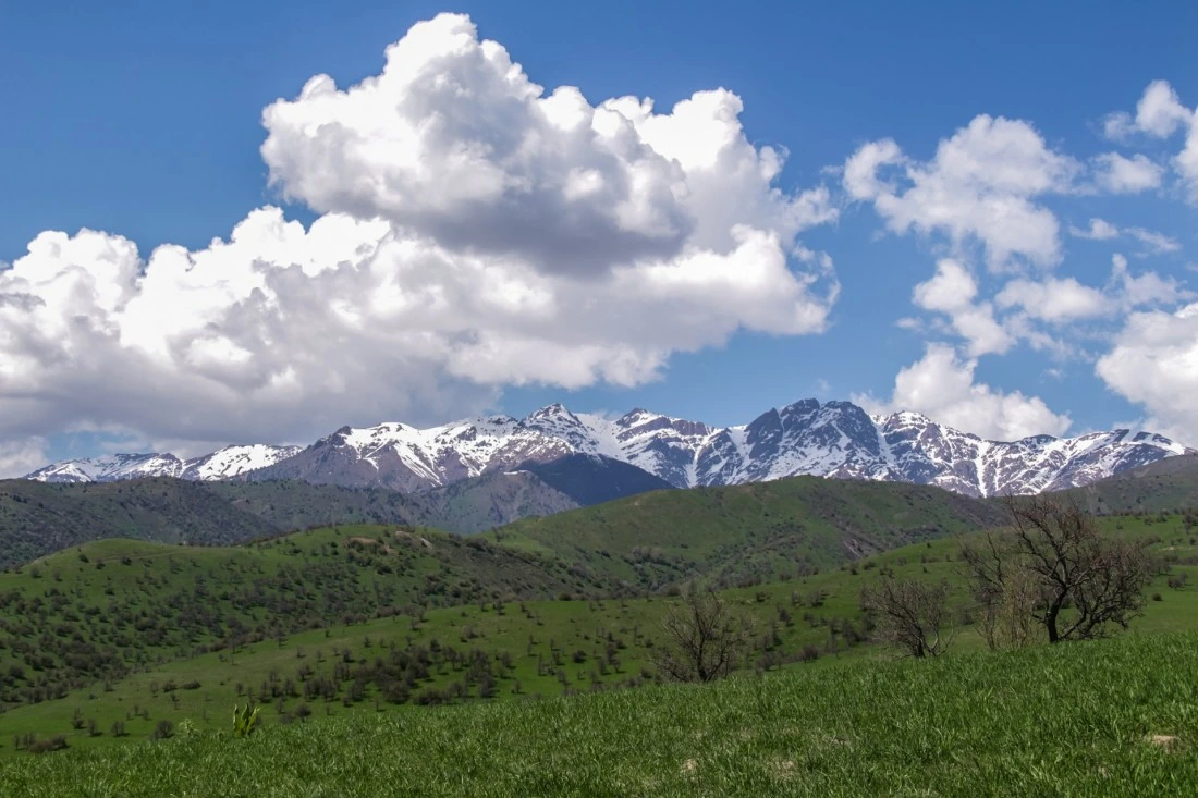 Paysage naturel en Ouzbékistan