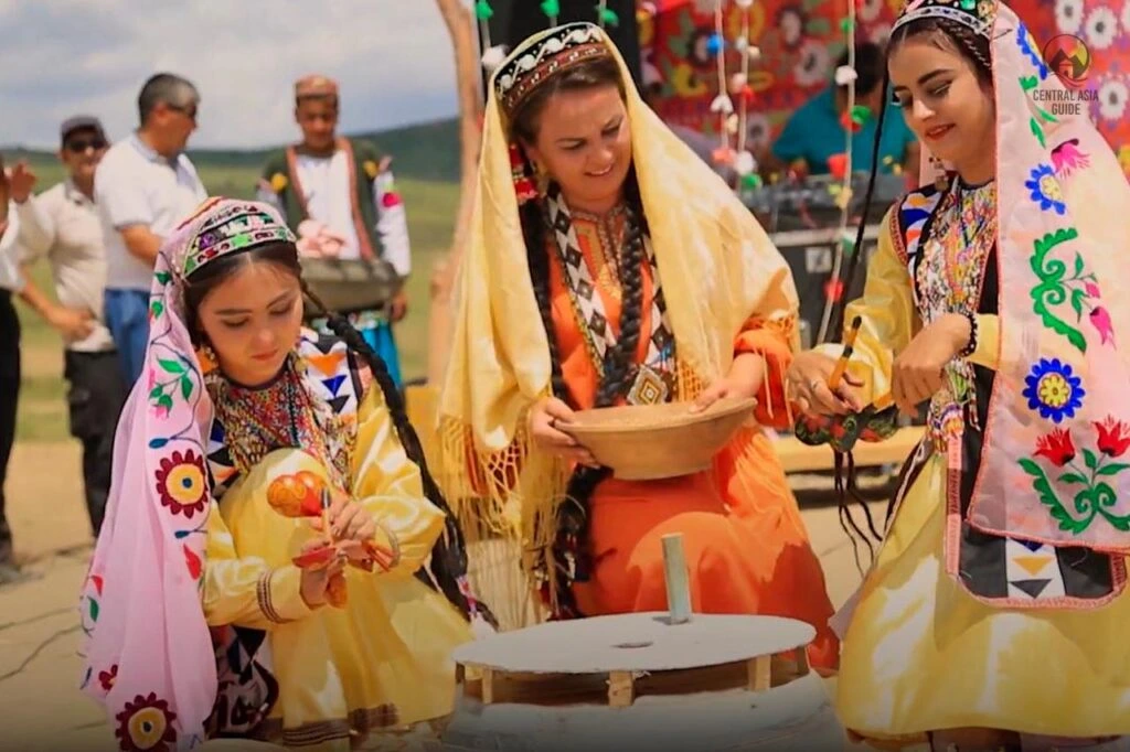 Village traditionnel en Ouzbékistan