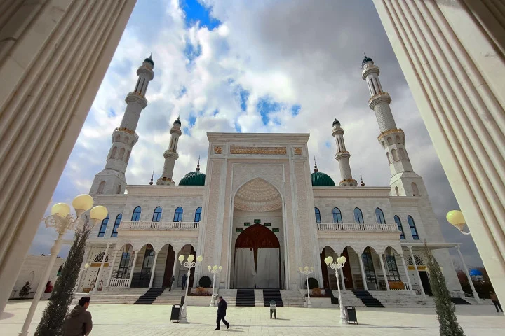 Mosquée historique en Ouzbékistan