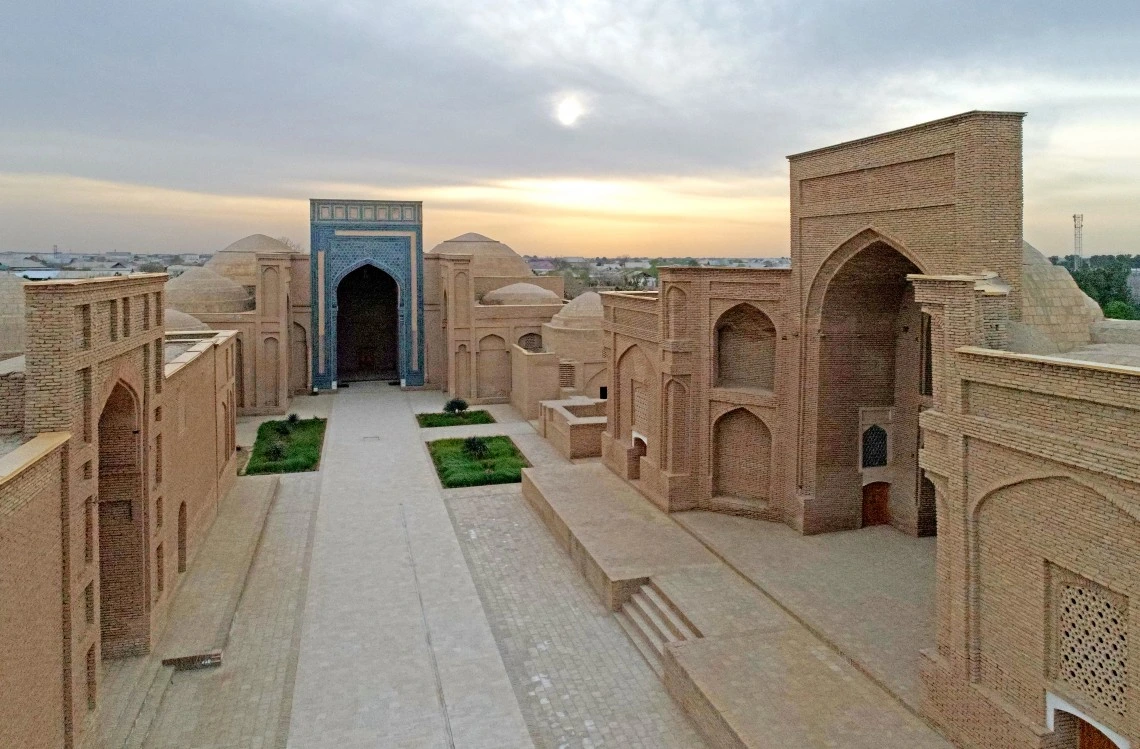 Ruines historiques à Termez, Ouzbékistan